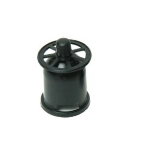 Cestello Per Pilettone  in plastica nera