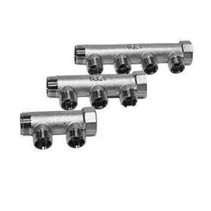 Collettore Stam. Cromo 1"1/4 Mf 4 Vie Uscita 24-22  COINSC4HB24