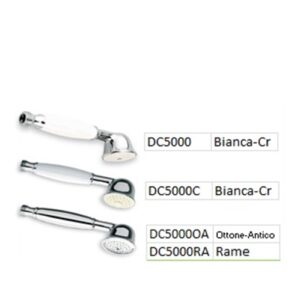 manopola doccetta bianca  DC5000RUB