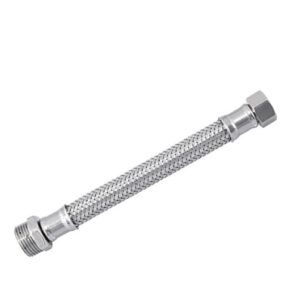 Flex Inox 1/2" X 3/8" 40 Cm. Mf  FI38X40