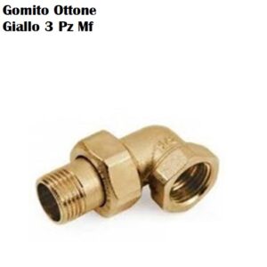 Gomito Giallo 3 Pz Mf Da 1/2"  G3G12MF