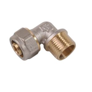 Gomito Maschio 3/4"X26 Multistrato GM34X26M