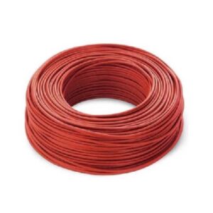 CAVO SOLARE PER FOTOVOLTAICO 10MM ROSSO H1Z2Z2-K 1500V 12/10 AWG 4 mm2 6 mm2 CAVO RAME STAGNATO RIVESTIMENTO XLPE