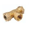 Tee 2 Lati Bicono F. Centrale  Con Oring D. 1/2"X16  IG6117D16