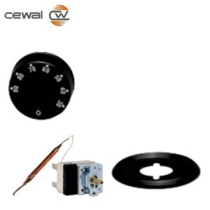 Manopole Graduate E Ghiera Sottomanopola  KITCTR