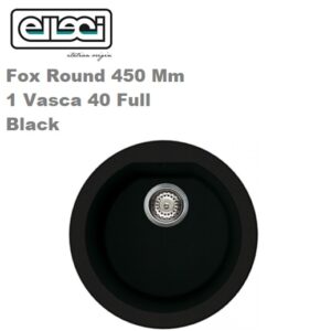 Fox Round 450 Mm 1 Vasca 40 Full Black  LGFROU40