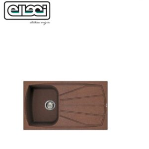 Living 400 860X500 Mm 1 Vasca C/Gocciolatoio 72 Rame  LML40072