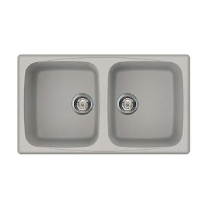 Master 450 860X500 Mm 2 Vasche 79 Aluminium  LMM45079