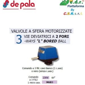Motore Valv. Zona 2 Vie T /N  M6IB3