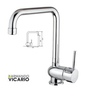 Mix Lav. Mon. Malibu' Q Cr  MALIBUQ00