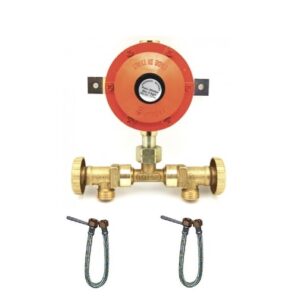 Minicentralina Gas 2 Vie Con Regolatore 7 Kg  MCG27F