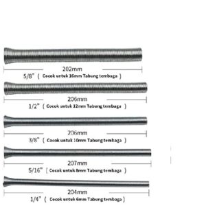 Molla Curvatubi D. 5/16"  MCR516