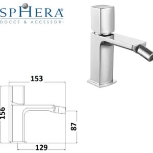Miscelatore bidet in ottone composto da:
piletta click clack 1" 1/4 con troppo pieno
flessibili 3/8" F
kit di fissaggio  MXBIMC21CCR