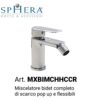 Bidet Monocomando Cromato Serie Hh  MXBIMCHHCCR