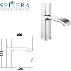 Miscelatore lavabo in ottone composto da:
piletta click clack 1" 1/4 con troppo pieno
flessibili 3/8" F
kit di fissaggio  MXLAMC21CCR