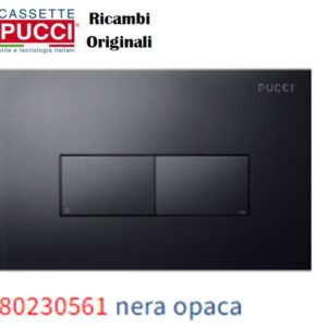 Placca Eco 4,7  Serie Linea Nero Opaco  P-0561NO