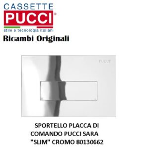 Kit Da 6 Pz. Placca Sara Linea Cromo  P-0662X6