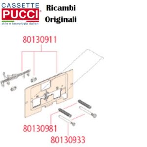 Viti Fissaggio Placca Pz 1  P-0981