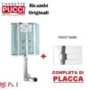 Sara Inc. New Model Con Placca Linea Cromo P-0662  P-CSCAC
