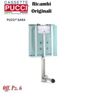 Kit Da 6 Pz Sara Inc. New Model S/Placca  P-CSSPX6