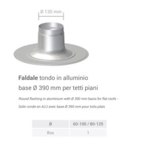 Kit Camino Fuori Tetto D. 60/100 Da Abbinare Partenza Caldaia  PACFPC01