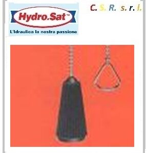 Pull Nera C/Catenella Cm. 70  PECN70