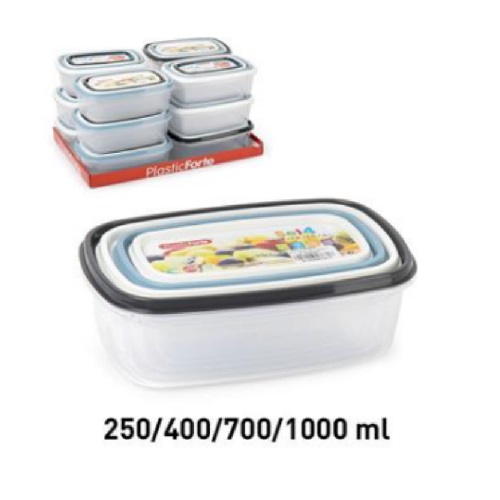 Set 4 Contenitori rettangolari Urban SURTIDO BAG
Set da 12 pezzi PF-11844AE