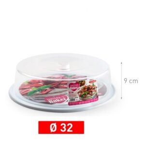 Porta torta BAKER S 32cm BIANCO  PF-1213501