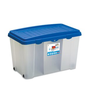 Family Box Fusto Trasparente + Coperchio Blu Capri  PF13400