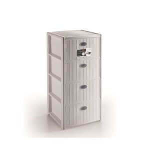 Cassettiera Elegance 4 Bianca  PF30400