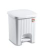 Pattumiera Pedalina Quadra Bianca  PF38505