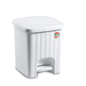 Pattumiera Pedalina Quadra Bianca  PF38505