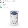 Barattolo Tondo Tosca 1,2Lt Bianco/Palace Blue  PF55451