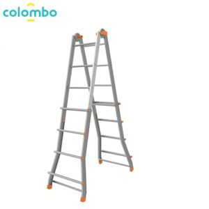 SCALA A SFILO IN ACCIAIO GR. 4+4  PRATIC4+4ACC