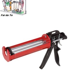 Pistola Silicone Professionale per cartuccia chimica ML 150-165-300-345  PSPAC