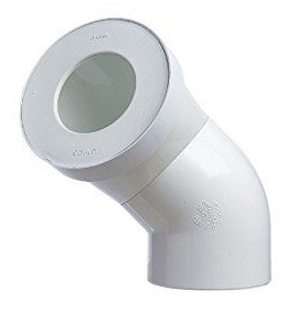 Curva Wc Orientabile Scarico Incollaggio Pvc 100 Nicoll  S1PWOR