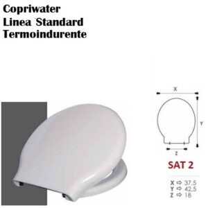Sat 2 Copriwater Termoidurente  SAT2