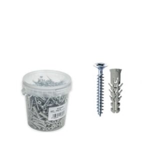 Vite E Tassello 6x4x40 D. 6 IN Barattolo pz. 100  SMP1352FE