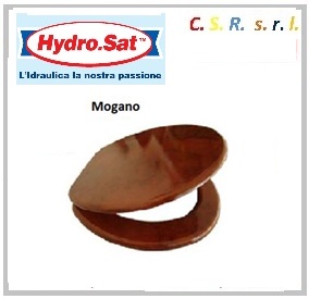 Sedile U.Resina Trasp Mogano  SPUL12