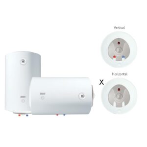 Scaldabagno Smavit 2  anni Garanzia con flangia MEDITERRANEO 80litri orizzontale SX  SVH80SX