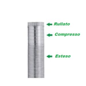 Tubo Alluminio Ec. 110 Mt. 3  TA110