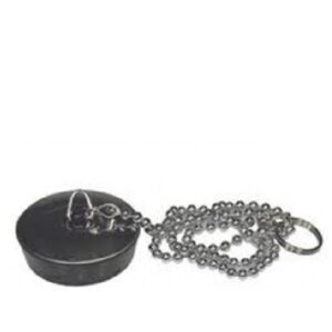 Tappo In Gomma Con Catena E Anello Da 35  TC35F