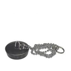 Tappo In Gomma Con Catena E Anello Da 47  TC47F