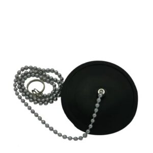 Tappo Gomma Nera+Catena Mm47Zx  TCNR47