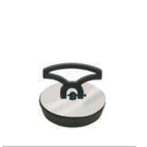 Tappo Gomma Nera+Ros Inox Mm52Zz  TCNRI52