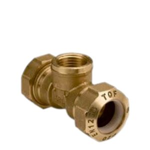 Tees  Femmina  Centrale Polietilene Per Acqua & Gas 25X3/4"X25  01040005P