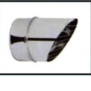 Terminale Oriontale  Inox D. 80  TG100