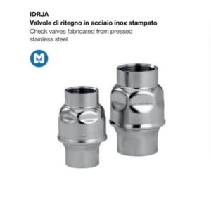 Valvola Tenuta Inox Idrja D. 11/2" Ff  VTI112