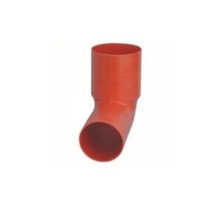 Curva 90° Wc Uscita 110 Alta Pvc Arancio  WCLR
