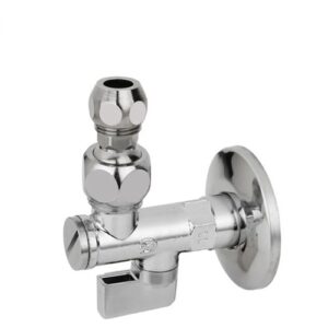 Piastra Passo Rapido In Ottone Cromato H10X28 Mm 87X135  2912F04